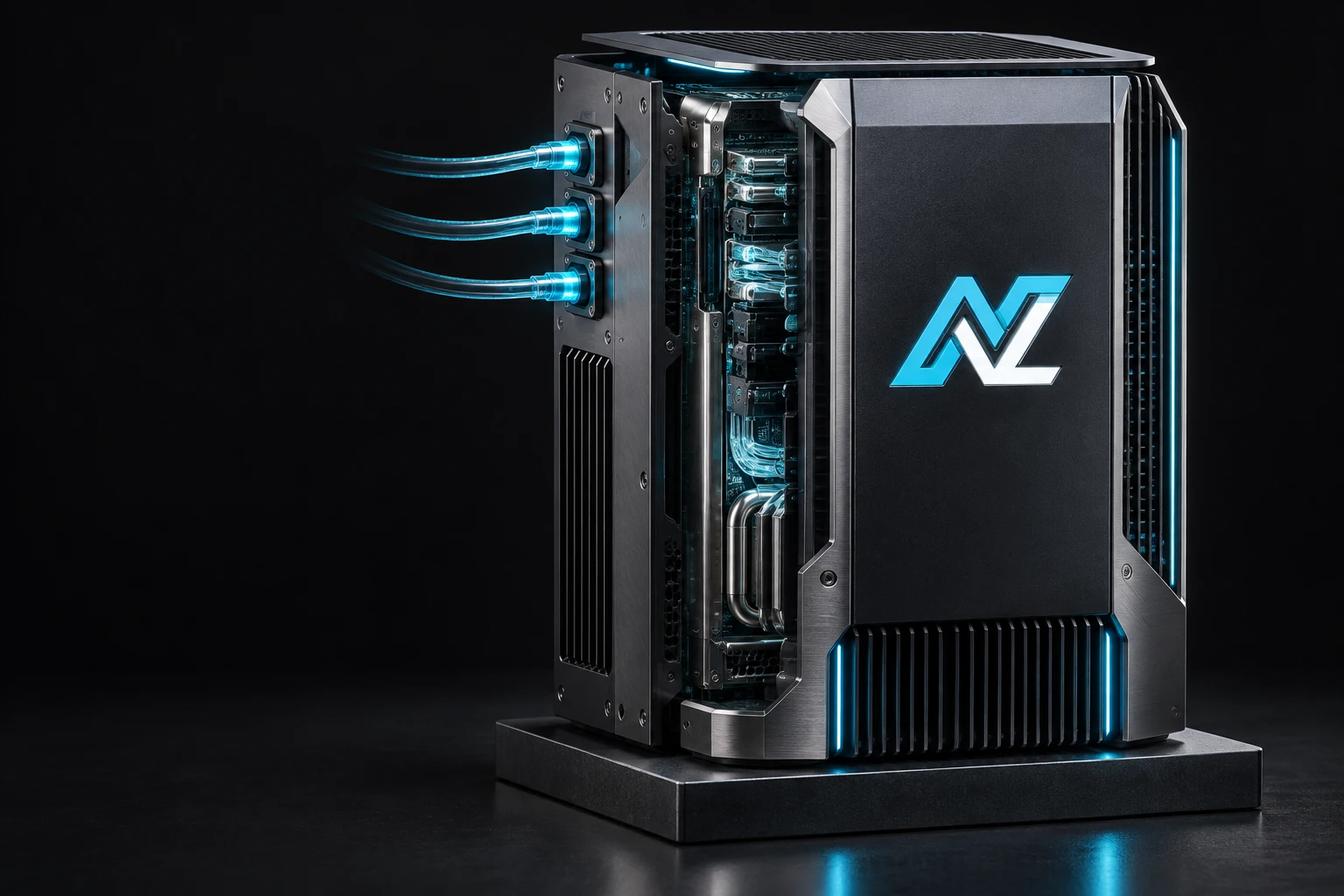 NexLink-branded systems engine, a concept illustration